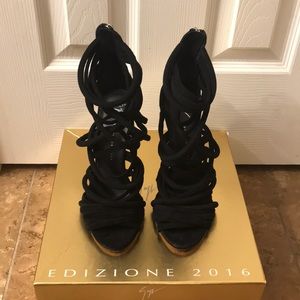 GIUSEPPE ZANOTTI DESIGNER SHOES SIZE 38